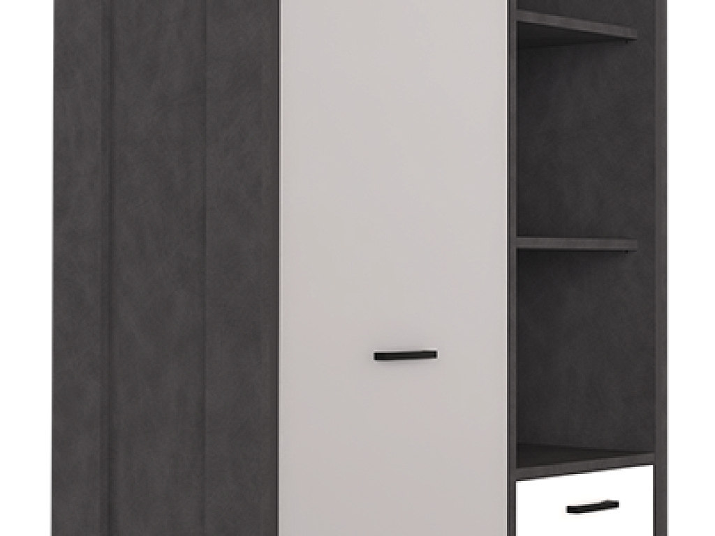 Шкаф  Kristoff Белый REG2D2S