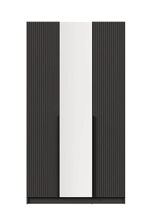 Шкаф (Графит)  Mobi SZF2D1L