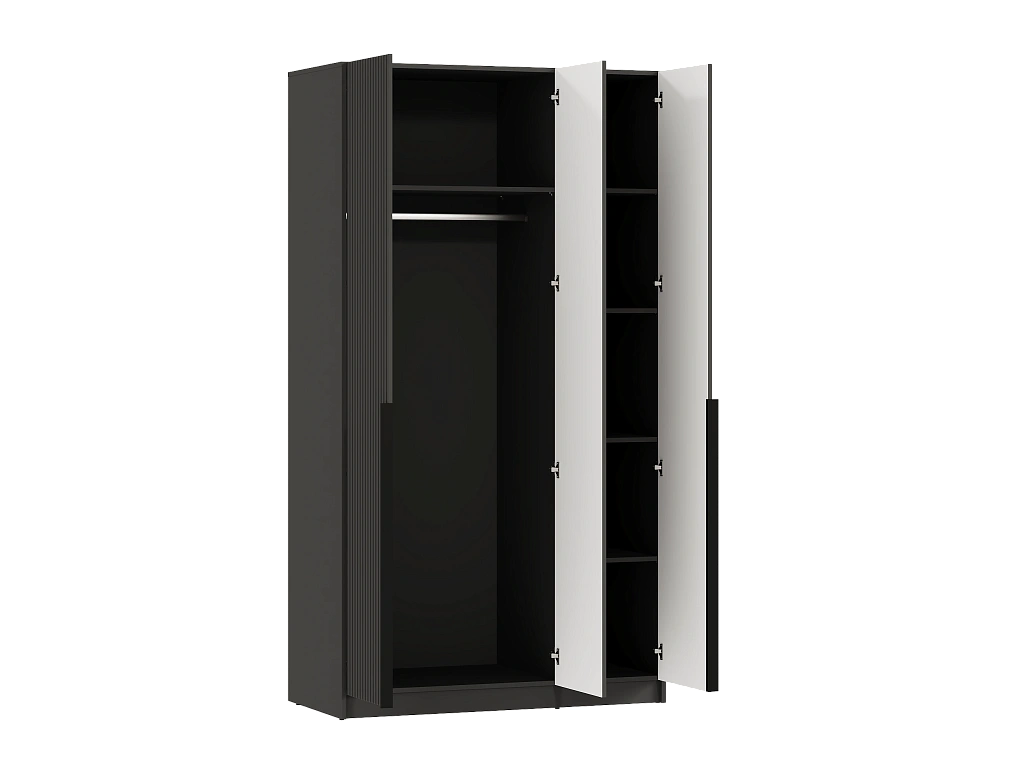Шкаф (Графит)  Mobi SZF3D