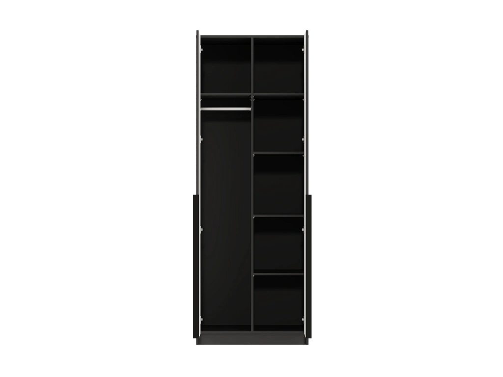 Шкаф (Графит)  Mobi SZF2D
